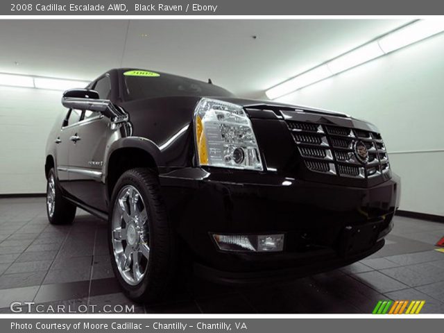 2008 Cadillac Escalade AWD in Black Raven