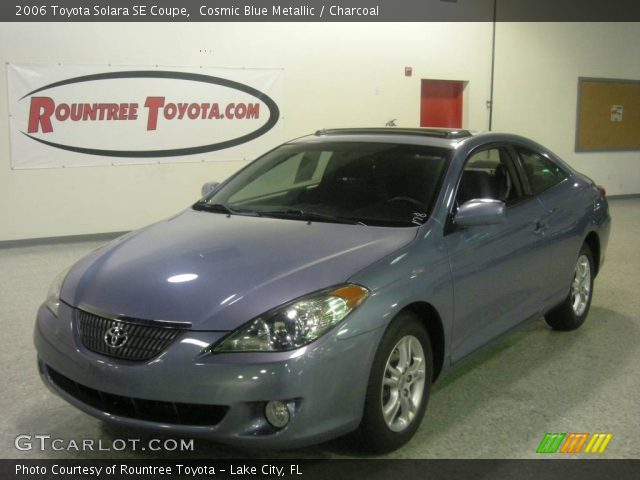 2006 Toyota Solara SE Coupe in Cosmic Blue Metallic