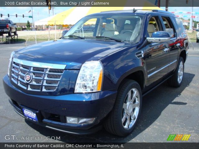 2008 Cadillac Escalade AWD in Blue Chip