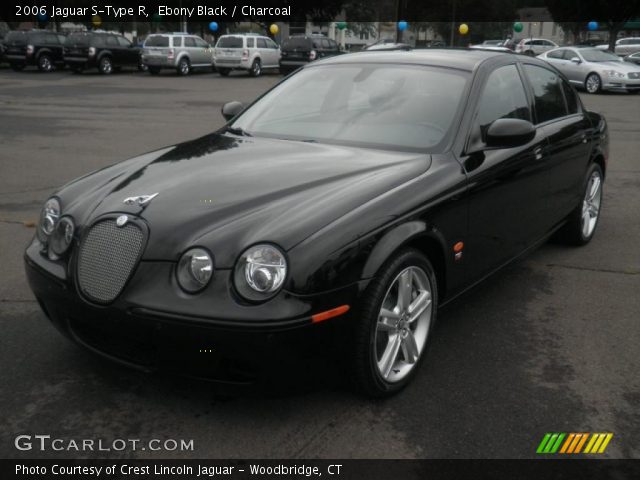 2006 Jaguar S-Type R in Ebony Black