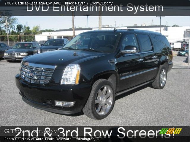 2007 Cadillac Escalade ESV AWD in Black Raven
