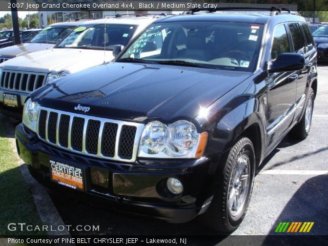 2007 Jeep Grand Cherokee Overland 4x4 in Black