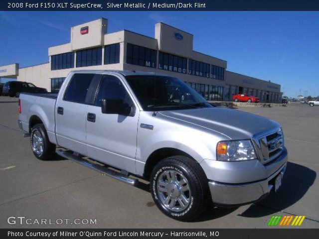 2008 Ford F150 XLT SuperCrew in Silver Metallic