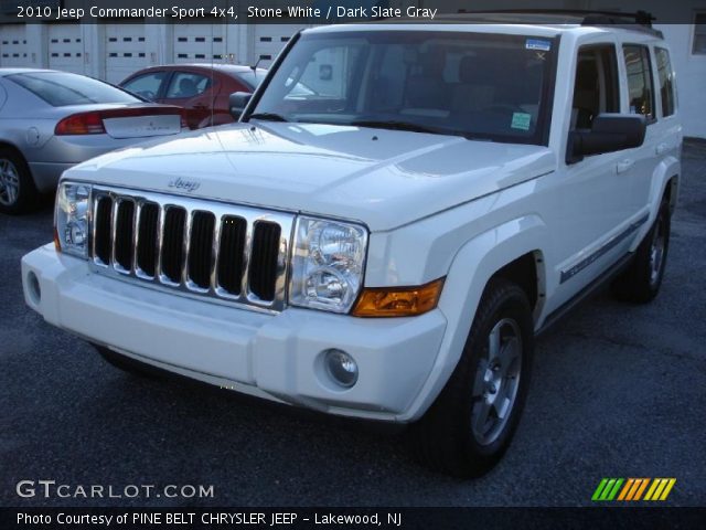 2010 Jeep Commander Sport 4x4 in Stone White