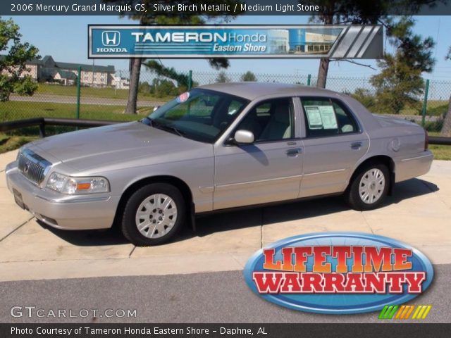 2006 Mercury Grand Marquis GS in Silver Birch Metallic