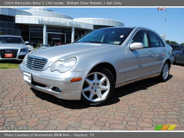 2004 Mercedes-Benz C 240 Sedan in Brilliant Silver Metallic