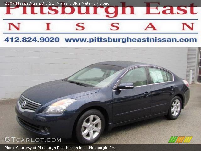 2007 Nissan Altima 3.5 SL in Majestic Blue Metallic