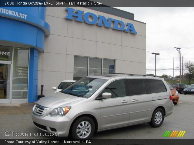2008 Honda Odyssey EX-L in Silver Pearl Metallic