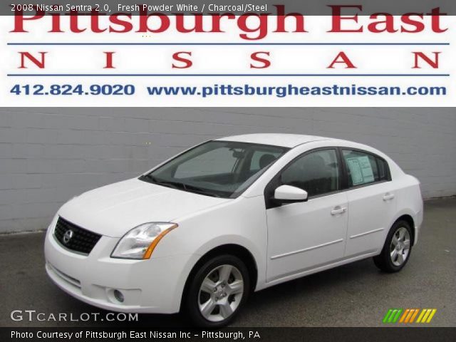 2008 Nissan Sentra 2.0 in Fresh Powder White