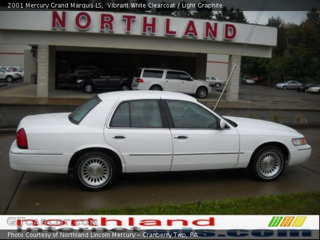 2001 Mercury Grand Marquis LS in Vibrant White Clearcoat