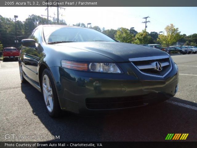2005 Acura TL 3.2 in Deep Green Pearl