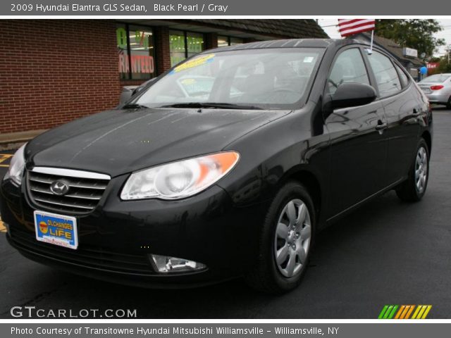 2009 Hyundai Elantra GLS Sedan in Black Pearl