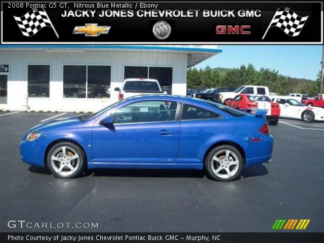 2008 Pontiac G5 GT in Nitrous Blue Metallic