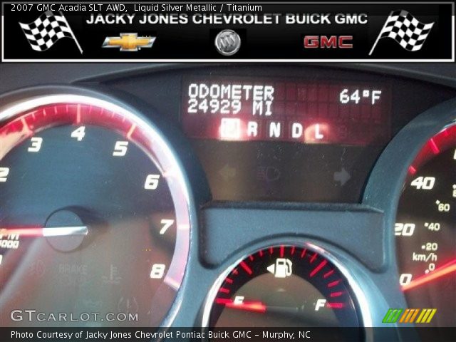2007 GMC Acadia SLT AWD in Liquid Silver Metallic