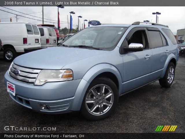 2008 Ford Taurus X Limited in Light Ice Blue Metallic