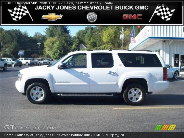 2007 Chevrolet Suburban 1500 Z71 4x4 in Summit White