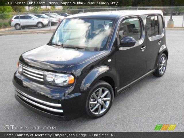 2010 Nissan Cube Krom Edition in Sapphire Black Pearl