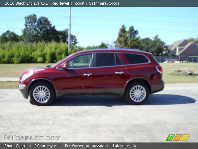 2010 Buick Enclave CXL in Red Jewel Tintcoat