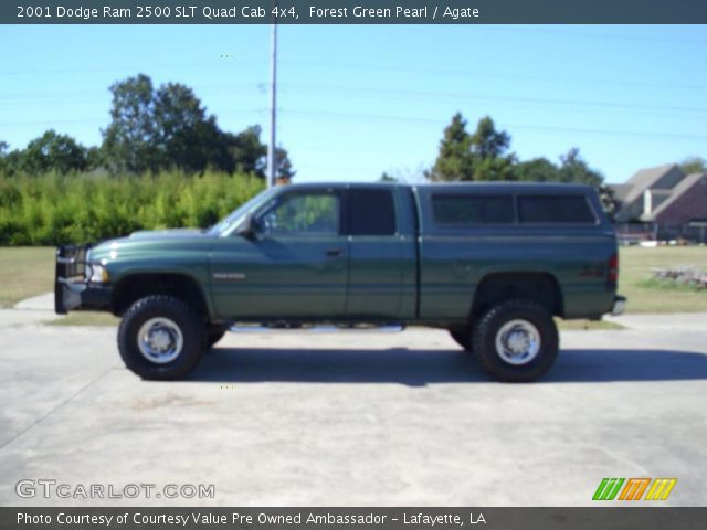 2001 Dodge Ram 2500 SLT Quad Cab 4x4 in Forest Green Pearl