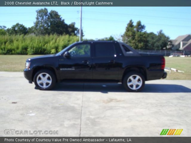 2008 Chevrolet Avalanche LTZ in Black