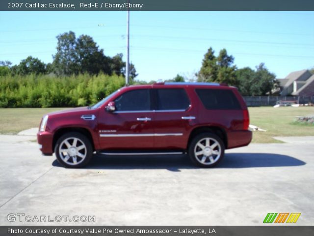 2007 Cadillac Escalade  in Red-E