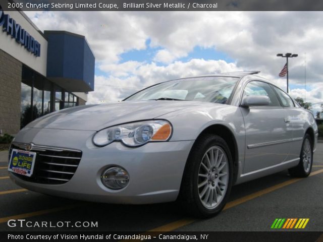 2005 Chrysler Sebring Limited Coupe in Brilliant Silver Metallic