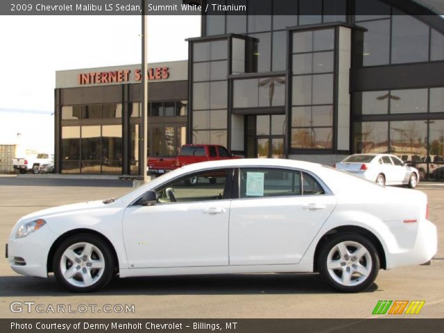 2009 Chevrolet Malibu LS Sedan in Summit White