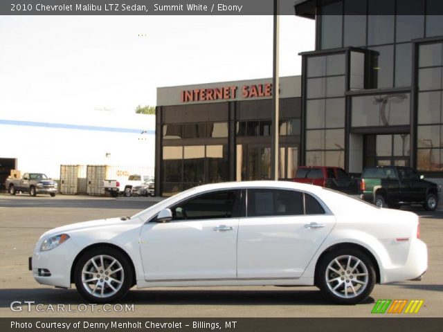2010 Chevrolet Malibu LTZ Sedan in Summit White