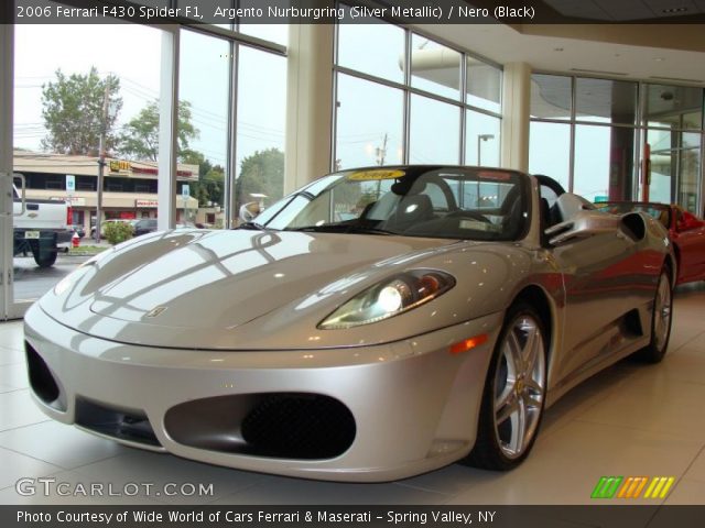 2006 Ferrari F430 Spider F1 in Argento Nurburgring (Silver Metallic)