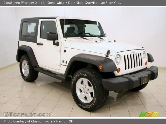 2008 Jeep Wrangler X 4x4 in Stone White