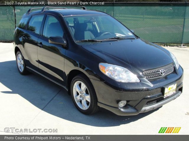 2007 Toyota Matrix XR in Black Sand Pearl
