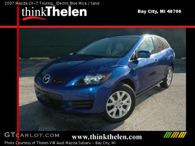 2007 Mazda CX-7 Touring in Electric Blue Mica