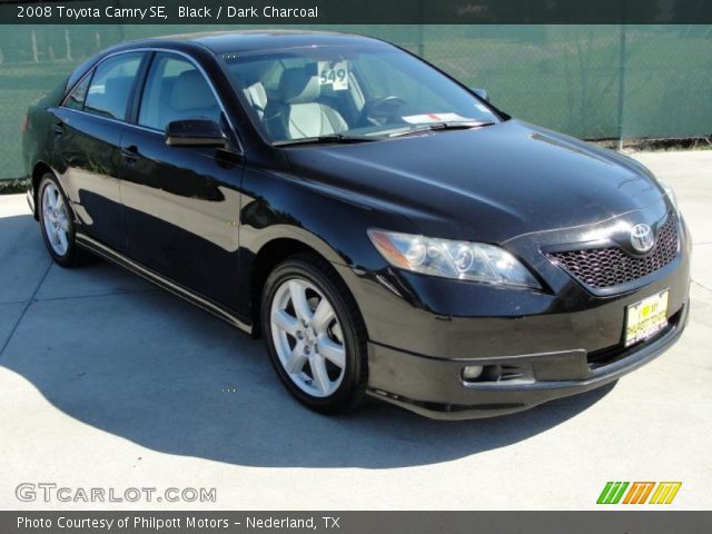 2008 Toyota Camry SE in Black