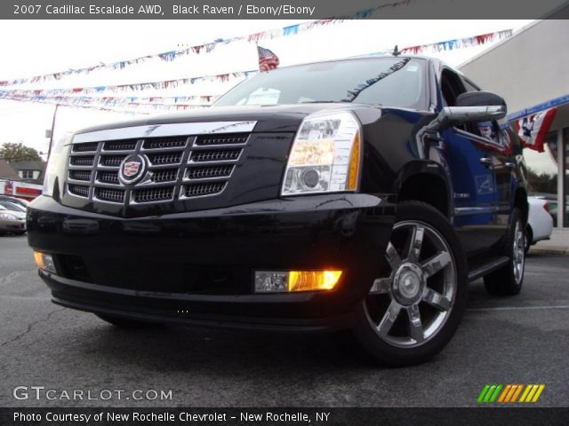 2007 Cadillac Escalade AWD in Black Raven
