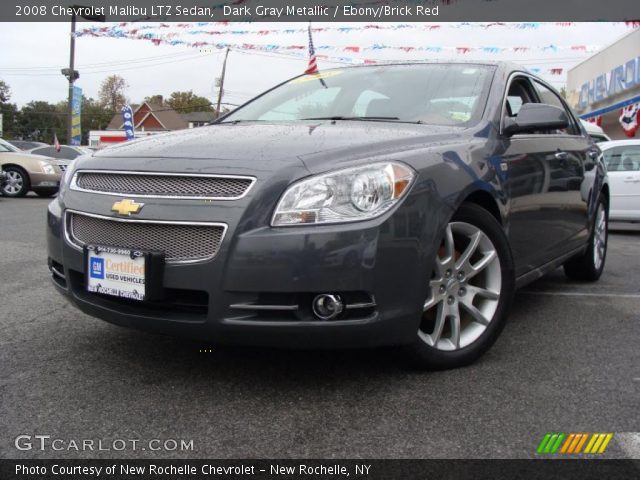 2008 Chevrolet Malibu LTZ Sedan in Dark Gray Metallic