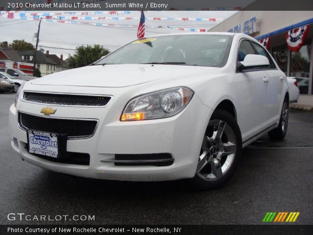 2010 Chevrolet Malibu LT Sedan in Summit White