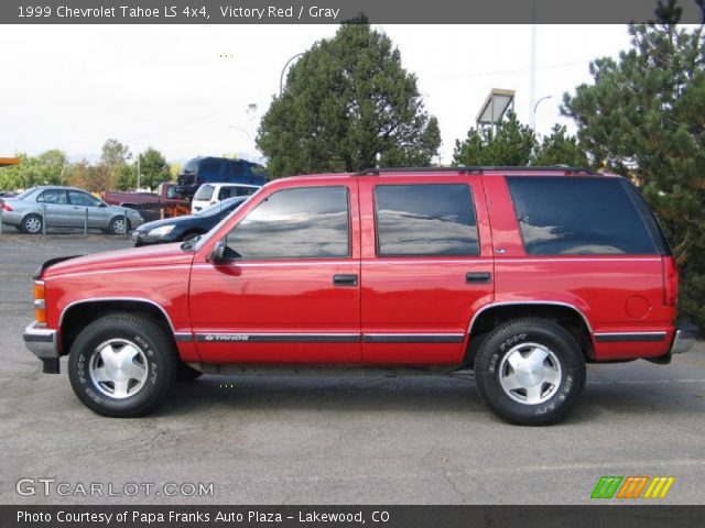 1999 Chevrolet Tahoe LS 4x4 in Victory Red
