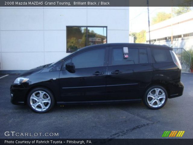 2008 Mazda MAZDA5 Grand Touring in Brilliant Black