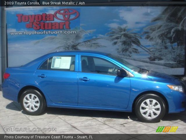 2009 Toyota Corolla  in Blue Streak Metallic