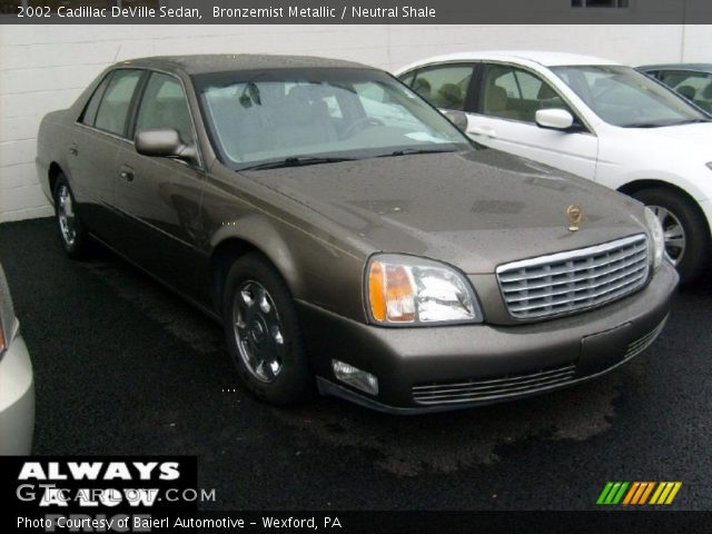 2002 Cadillac DeVille Sedan in Bronzemist Metallic