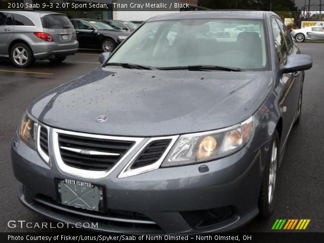 2010 Saab 9-3 2.0T Sport Sedan in Titan Gray Metallic