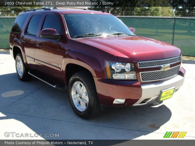 2009 Chevrolet Tahoe Z71 in Deep Ruby Red Metallic