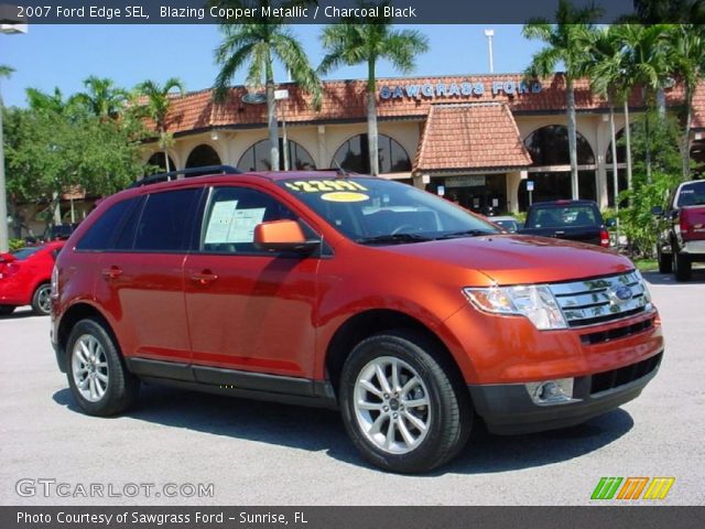 2007 Ford Edge SEL in Blazing Copper Metallic