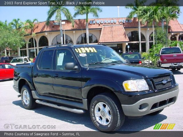 2003 Ford Explorer Sport Trac XLT in Black