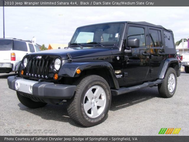 2010 Jeep Wrangler Unlimited Sahara 4x4 in Black