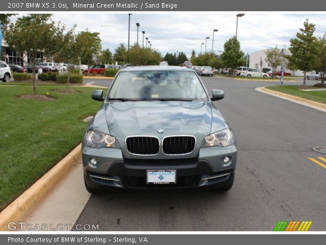 2007 BMW X5 3.0si in Mineral Green Metallic