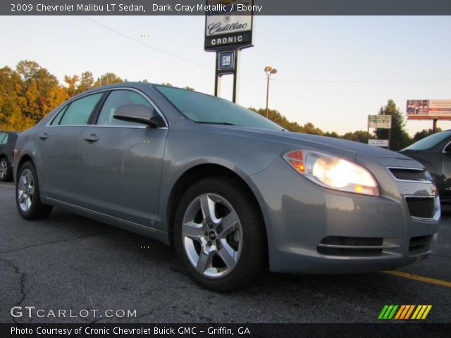 2009 Chevrolet Malibu LT Sedan in Dark Gray Metallic
