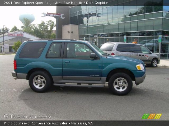 2001 Ford Explorer Sport 4x4 in Island Blue Metallic