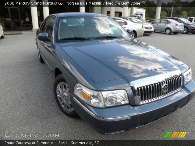 2008 Mercury Grand Marquis GS in Norsea Blue Metallic