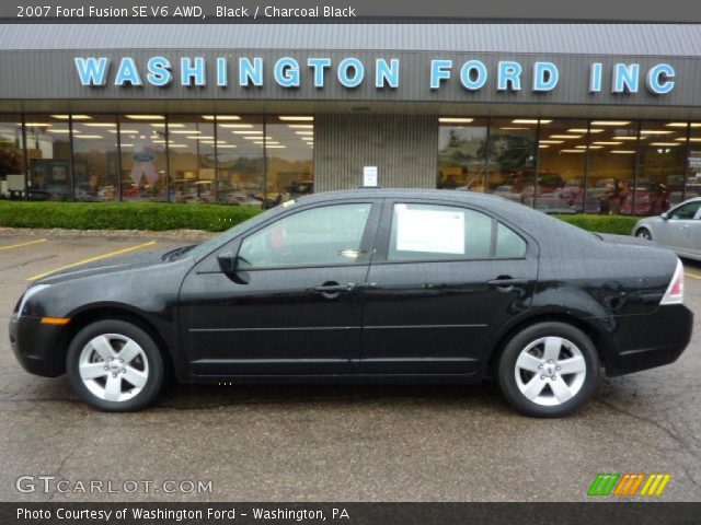 2007 Ford Fusion SE V6 AWD in Black